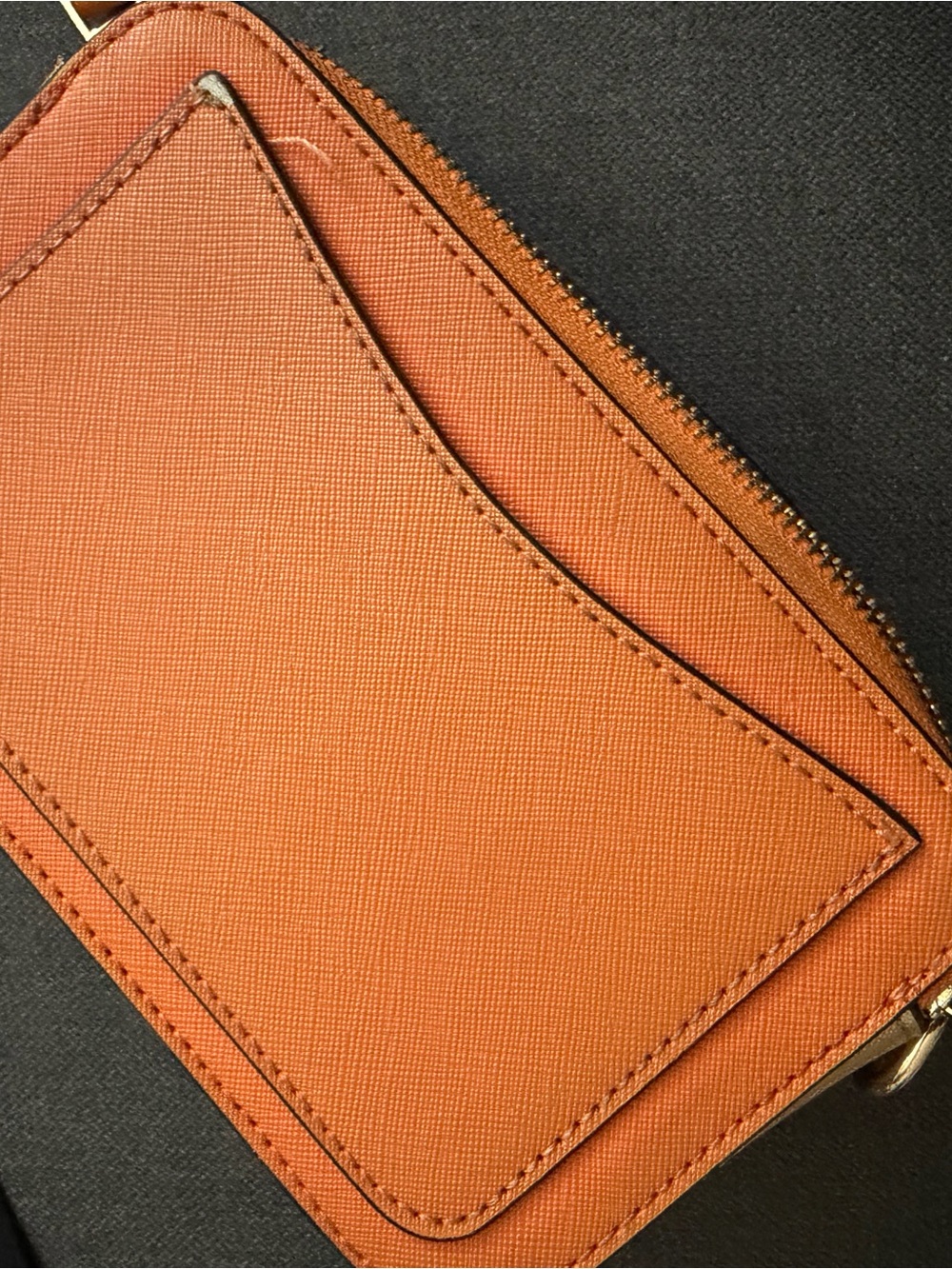 Marc Jacobs Orange Crossbody with Blue and Black Logo Strap - Picture 6 of 13